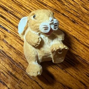 Peter Fagan Collectible miniature bunny rabbit figurine